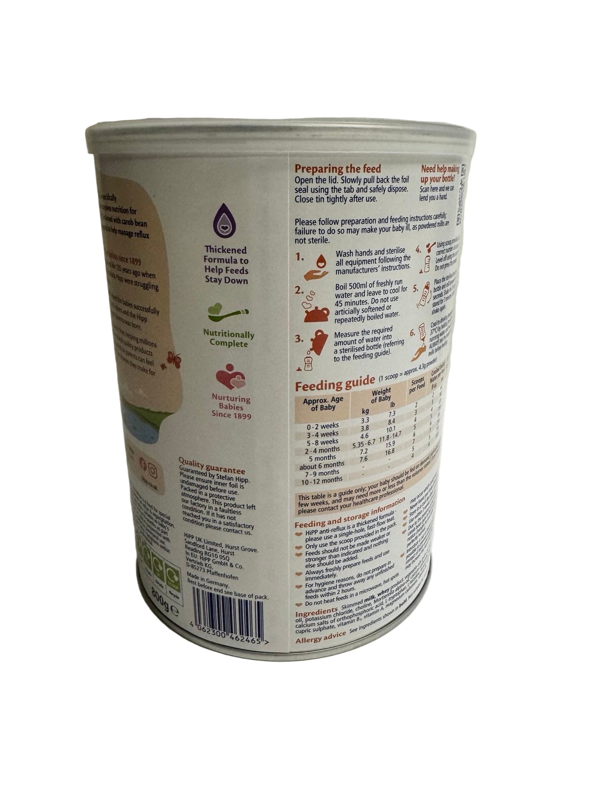 HiPP Anti Reflux Formula