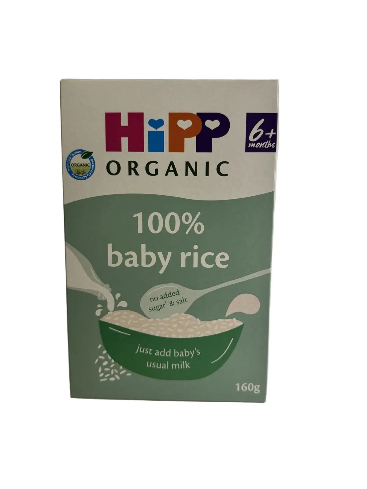 160g Rice HiPP Organic Baby Rice 6+ Months – Pure & Natural – 4 My Tots