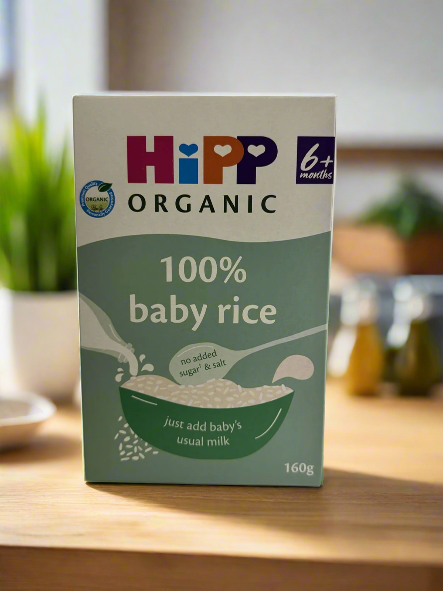 HiPP Organic 100% Baby Rice 6+ Months (160g)