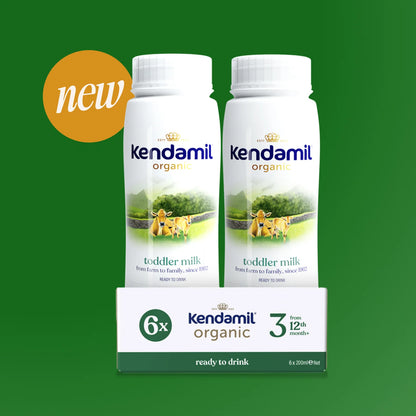 Kendamil Organic Ready To Feed Toddler Milk 200ml - Pack of 6 Kendamil