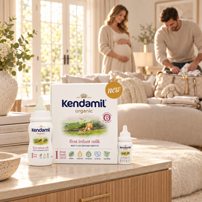 Kendamil Organic Stage 1 First Infant Milk Ready-to-Feed Starter Pack | 6 x 70ml Kendamil