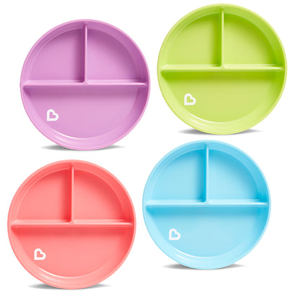 Munchkin Stay Put Suction Plate Pink