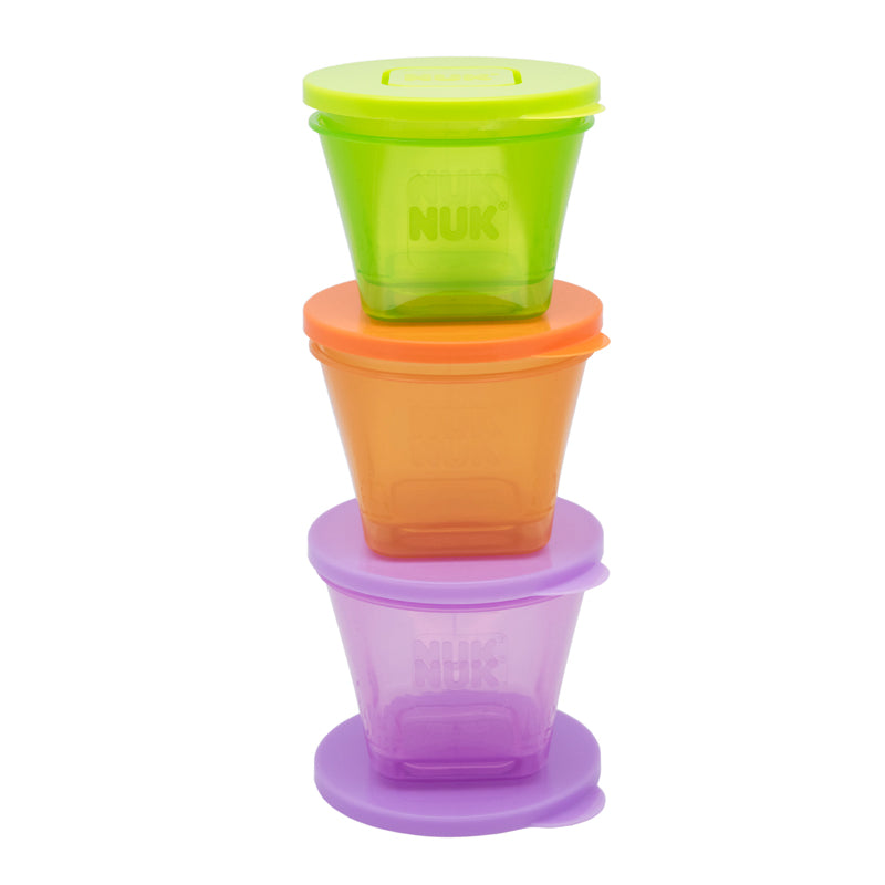 NUK Stackable Food Pots 6 Pack