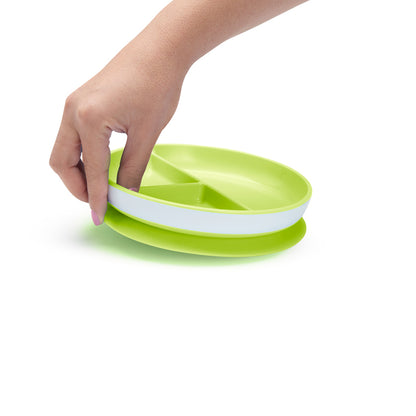 Munchkin Stay Put Suction Plate Green