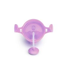 Munchkin Click Lock Tip & Sip Weighted Straw Cup Purple 207ml