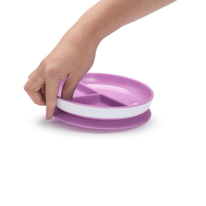 Munchkin Stay Put Suction Plate Purple