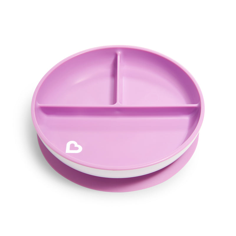 Munchkin Stay Put Suction Plate Purple