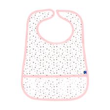 Kikka Boo Eva Terry Bib With Catcher Savanna Pink 3 Pack