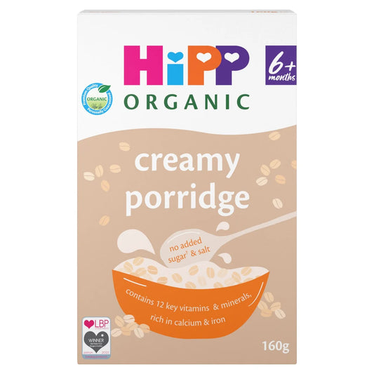 HiPP Organic Creamy Porridge Baby Cereal 6+ Months (160g) HiPP Organic