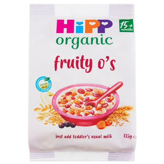 HiPP Organic Fruity O's Cereal 15+ Months 135g
