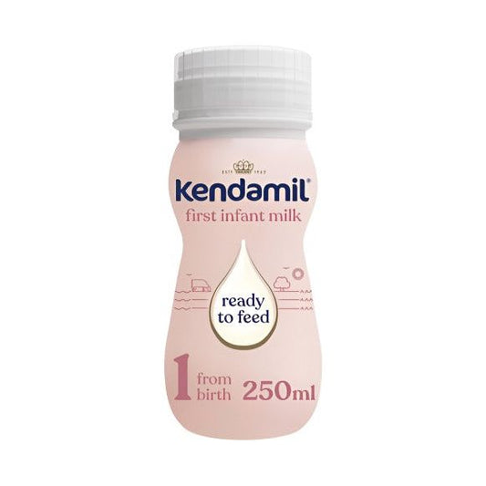 Kendamil Stage 1 First Infant Milk Ready To Feed 250ml - Pack of 6 (250ml x 6)