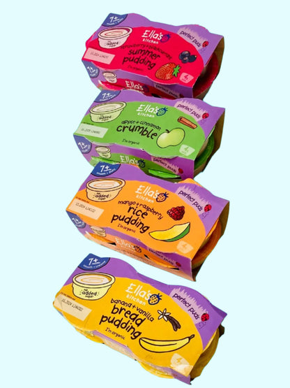 Ella's Kitchen Organic Pudding Bundle for 7+ months