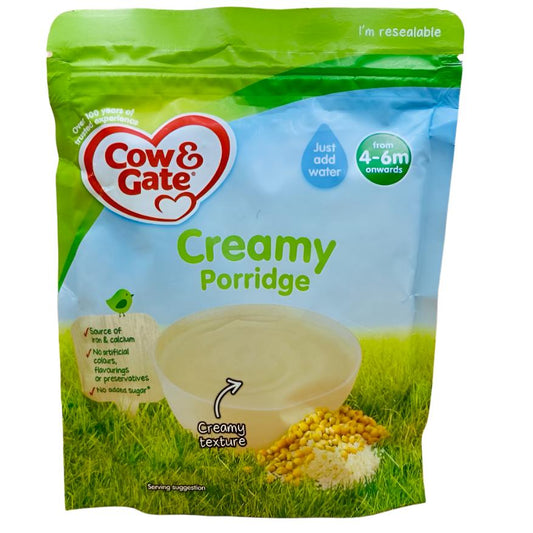 Cow & Gate Creamy Porridge Baby Cereal (125g) - UK VERSION