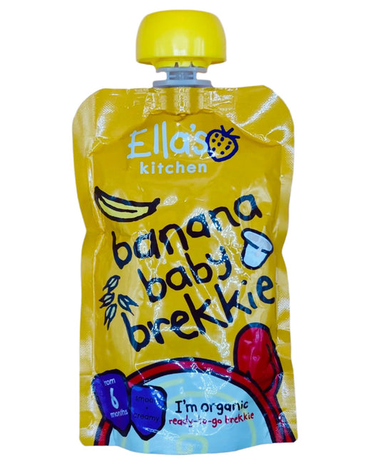 Ella's Kitchen Organic Banana Brekkie (100g) - Pack of 7 Pouches (100g x 7)