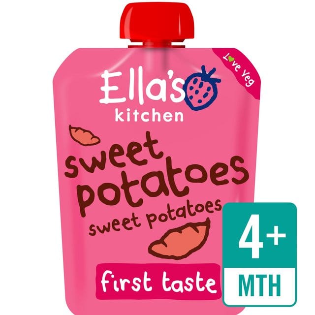 Ella's Kitchen Organic Sweet Potatoes 70g -  