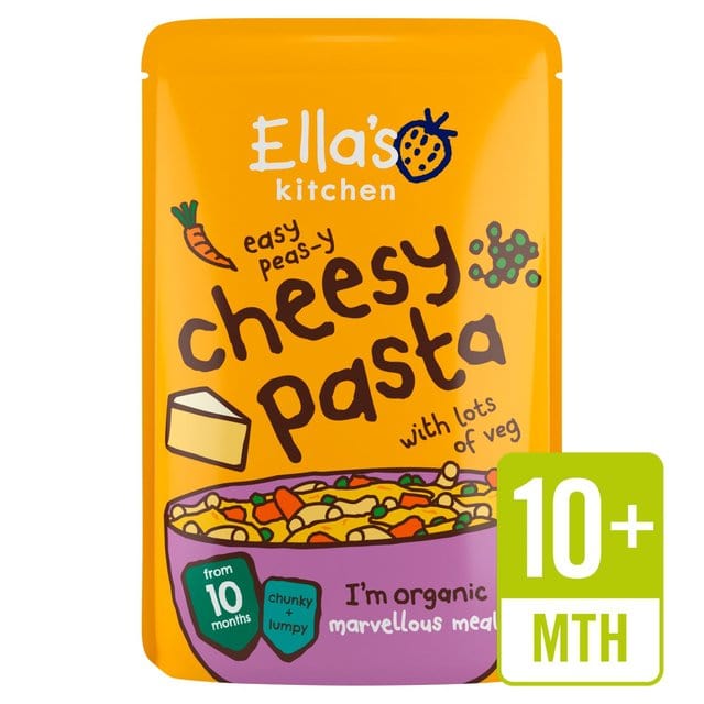 Ella's Kitchen Organic Cheesy Pasta Baby Pouch 10+ Months 190g 190g -  