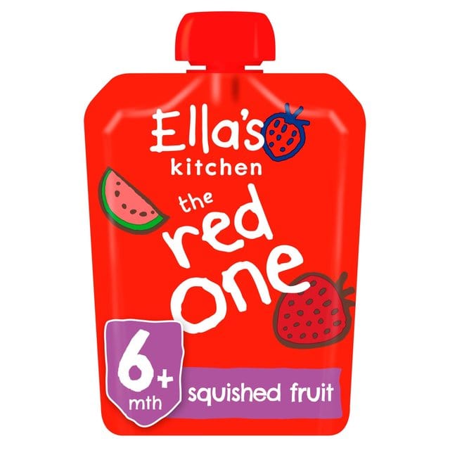Ella's Kitchen Organic Smoothie Fruits The Red One Single 90g -  